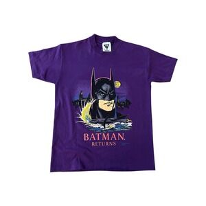 Vintage 1992 Batman Returns DC Comics Single Stitch T Shirt Youth Large‎